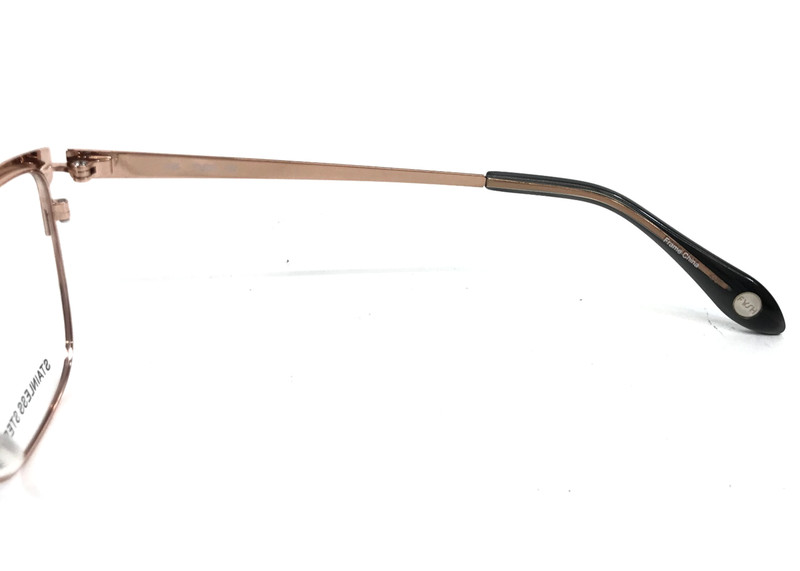 FYSH Eyeglasses Frames 3707 M203 Grey Rose Gold Cat Eye Full Rim 50-16-135 gallery