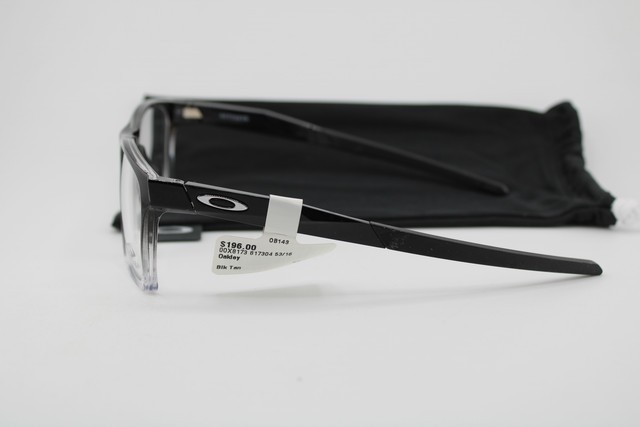 NEW OAKLEY OX8173-0453 ACTIVATE BLACK FADE CLEAR AUTHENTIC EYEGLASSES 53-16 gallery