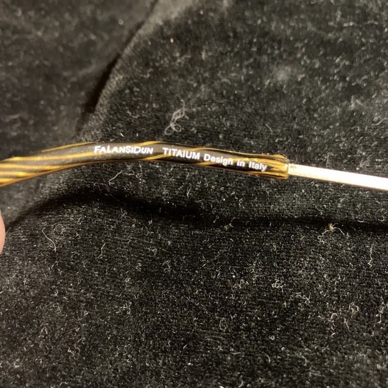 Falansidun Titanium Frameless Eyeglasses F-154 53 17 138 Col 1 gallery