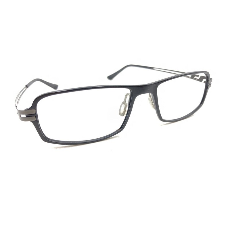 Prodesign Denmark 6904 c.6031 Satin Black Gray Eyeglasses Frames 55-17 150 Japan