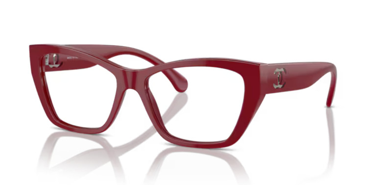 Chanel 3474 1759 55 Red Eyeglasses CH3474