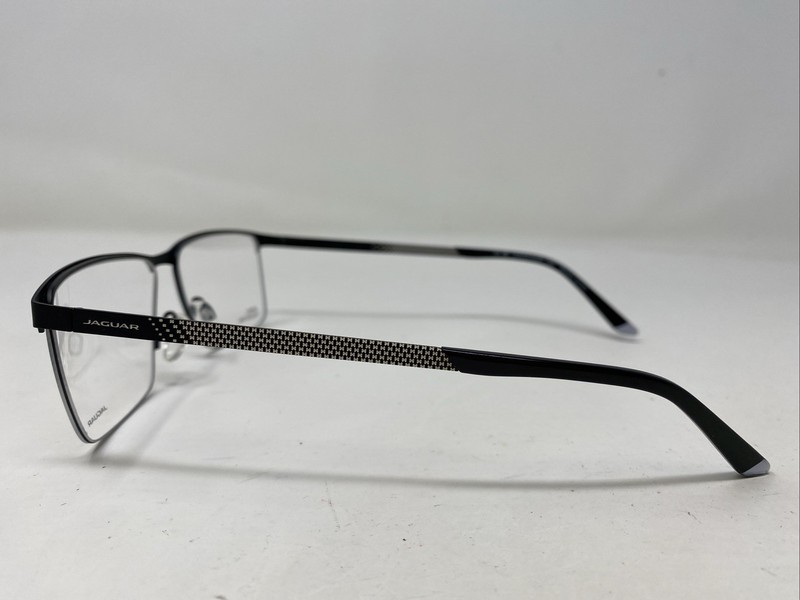 Jaguar Germany Mod. 33633-6100 59-15-150 Black Full Rim Eyeglasses Frame 143N gallery