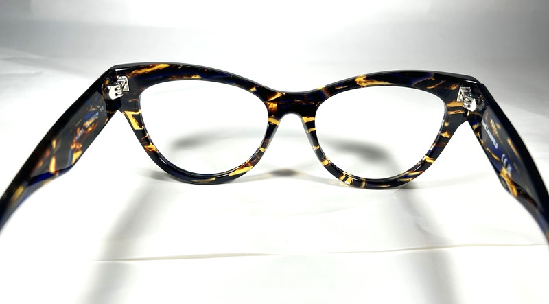 Karl Lagerfeld KL6065 430 Eyeglasses Frame 6065 Tortoise Yellow Blue 53-18-140 gallery