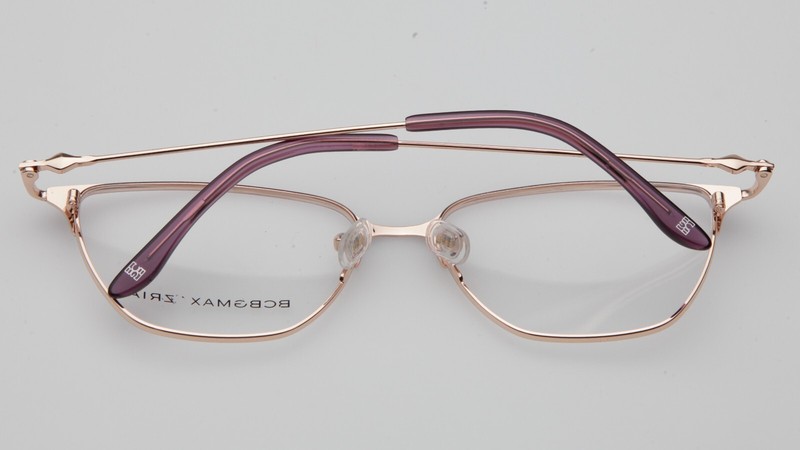 NEW BCBGMAXAZRIA HENLEY Purple Rose Gold EYEGLASSES FRAME 54-15-135mm B40mm gallery