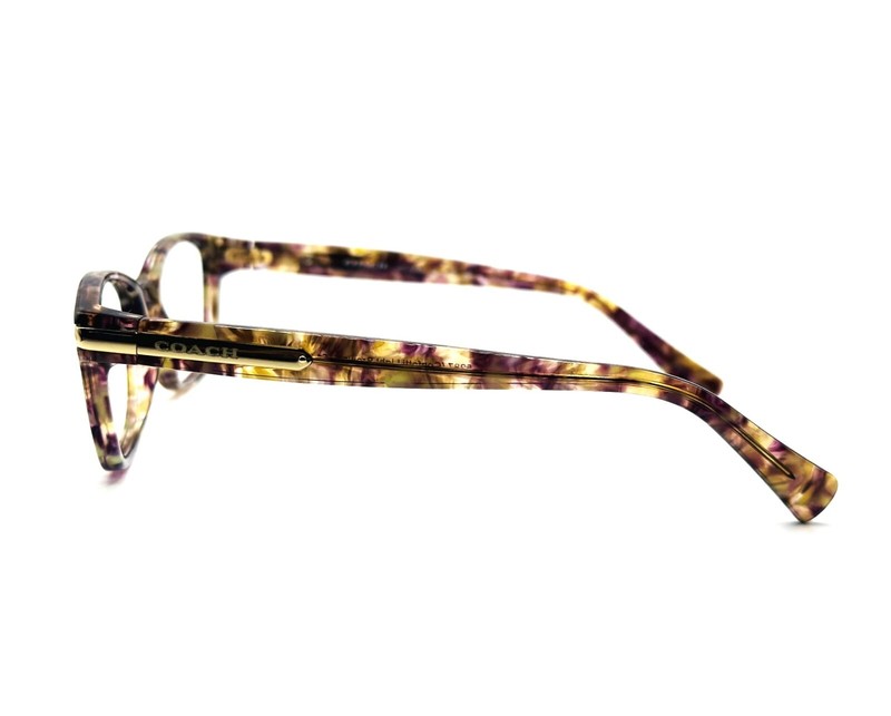 AUTHENTIC COACH HC6065 5287 Confetti Light Brown Women Eyeglasses 51mm 17 135 gallery