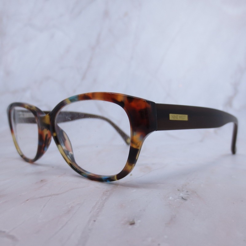 Nine West NW5064 Womens Cat Eye Eyeglasses Tortoise Brown 50-16-135 283 gallery