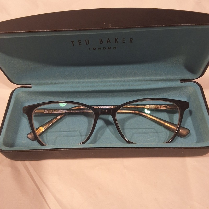 Ted Baker London TPW003 TEA 19 15 Eyeglasses Frames Blue Teal Tortoise & Black
