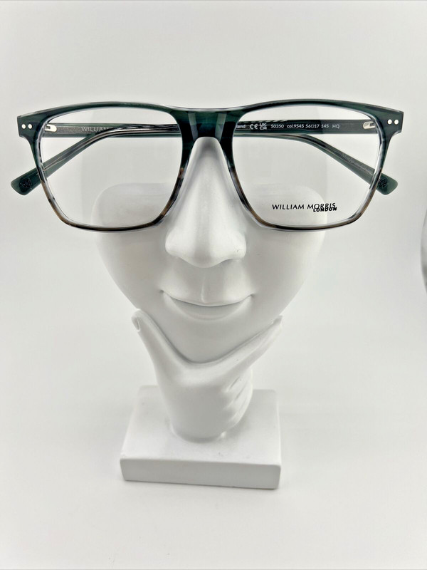 William Morris London 50350 Designer Eyeglasses Green Gradient 9545 56-17-145