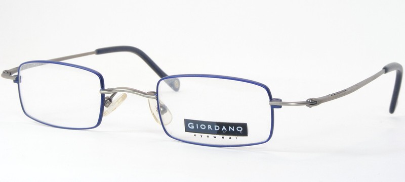 Vintage GIORDANO GA0277 57 Blue /Grey UNIQUE RARE EYEGLASSES GLASSES 43-23-140mm