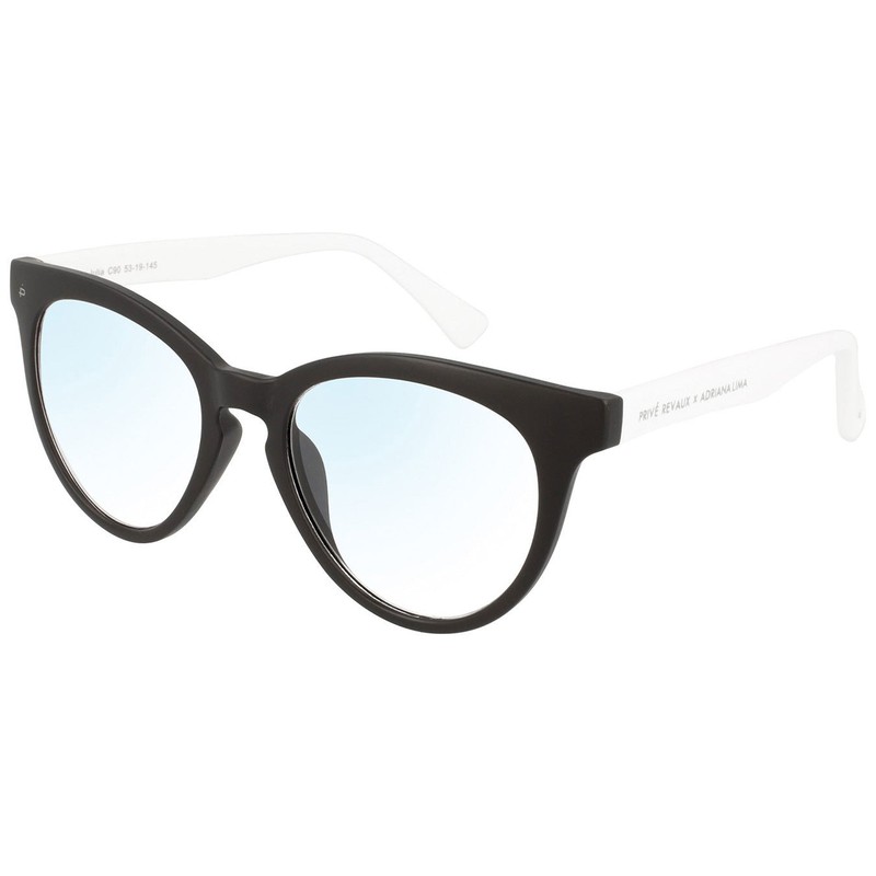 Prive Revaux Women’s Eyeglasses Blue Light Lens Onyx The Julia-Caviar Black