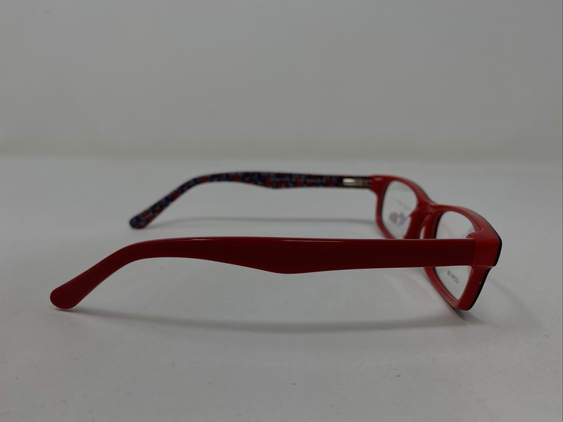 CARS Eyewear CAE2 8762-STO 47-16-130 Black/Red Full Rim Eyeglasses Frame UR50 gallery
