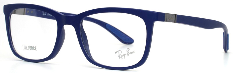 RAY BAN Liteforce RB7230 5207 Sand Blue Unisex Rectangle Eyeglasses 54-19-145