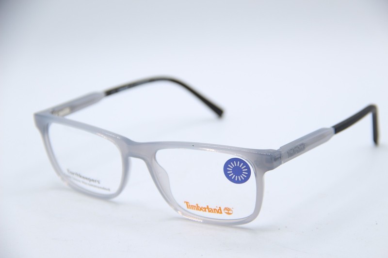 NEW TIMBERLAND EARTHKEEPER’S TB1722 020 CLEAR GRAY BLACK AUTHENTIC EYEGLASSES