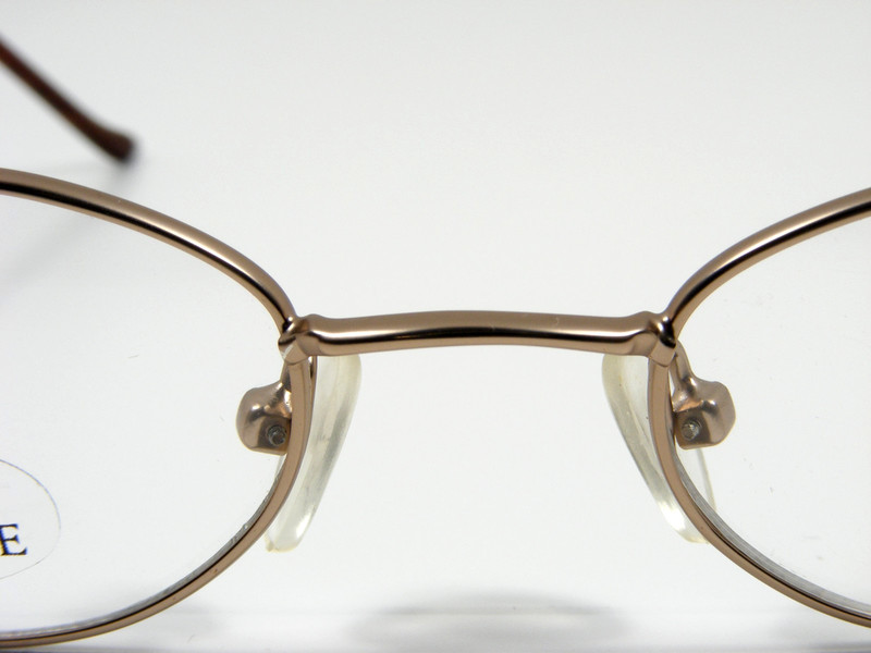 Moda Bella M. Brown Eyeglasses Frame 465 47-19-135 Clip-On Grey-Brown Lens gallery