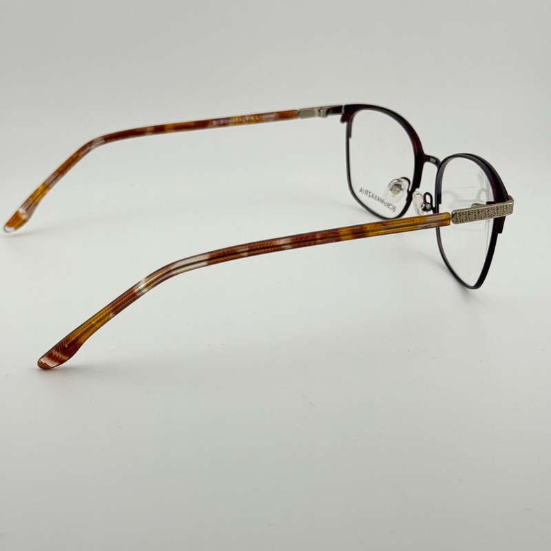 BCBGMAXAZRIA ANNALISE Wine Eyeglasses Frame 52-17-135mm B38mm H12688 gallery