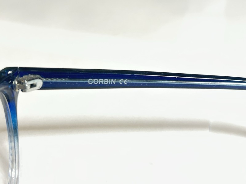 Limited Editions Corbin Blue Fade Eyeglass Frames 50-20-138 NOS gallery