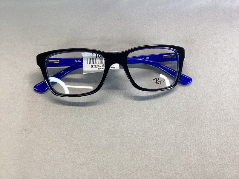 Ray Ban Eyeglass Frames Glasses RB1536 3600GRYBLU 8053672225290 48-16-130