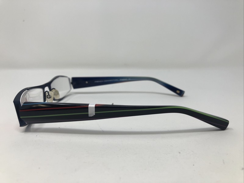 French Connection Eyeglasses Frame England OFF6506 Col.006 50-19-140 Blue B832 gallery