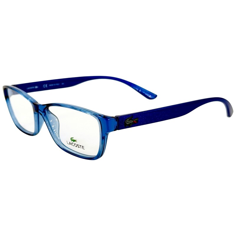 Lacoste 3803B Unisex Kids Plastic Eyeglass Frame 440 Azure 51-13 Italy w Case