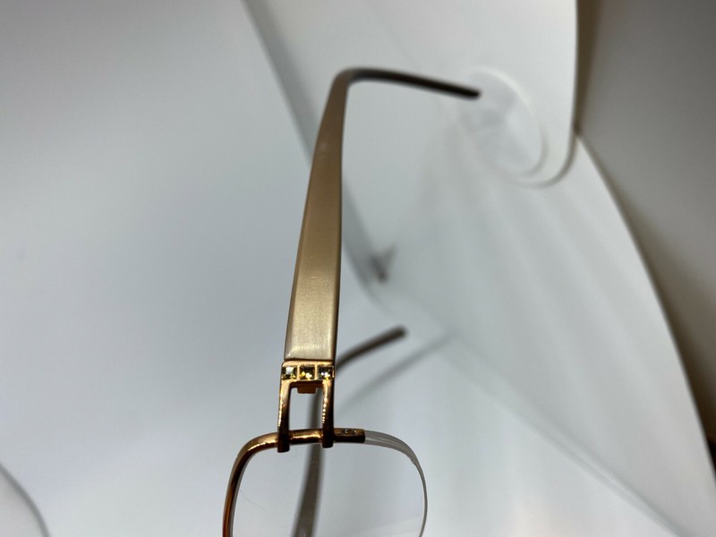 Bellissima Womens Eyeglass Frame Half Rimless BL 619 52-16-135 gallery