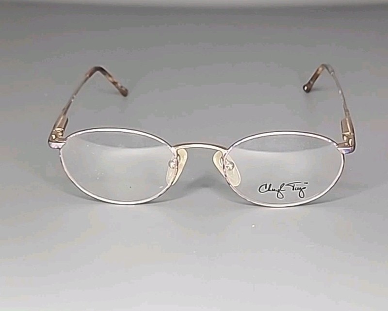 Cheryl Tiegs Eyewear 140 Purple Metal Eyeglass Frame 48/19/130 gallery