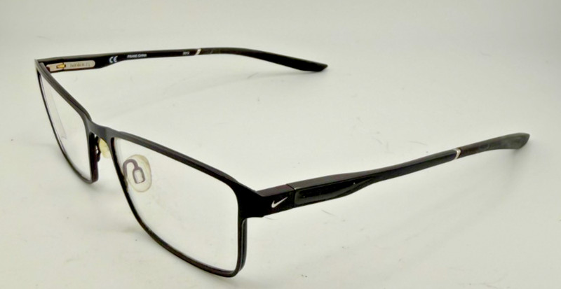 NIKE FRAMES ONLY EYEGLASSES 8047 001 2012 BLACK 56-17-140