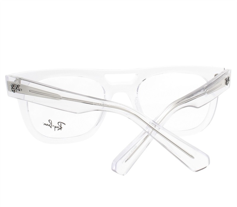 Ray-Ban Phil Eyeglasses Glasses RB 7226 8321 Polished Clear 54mm with Case gallery