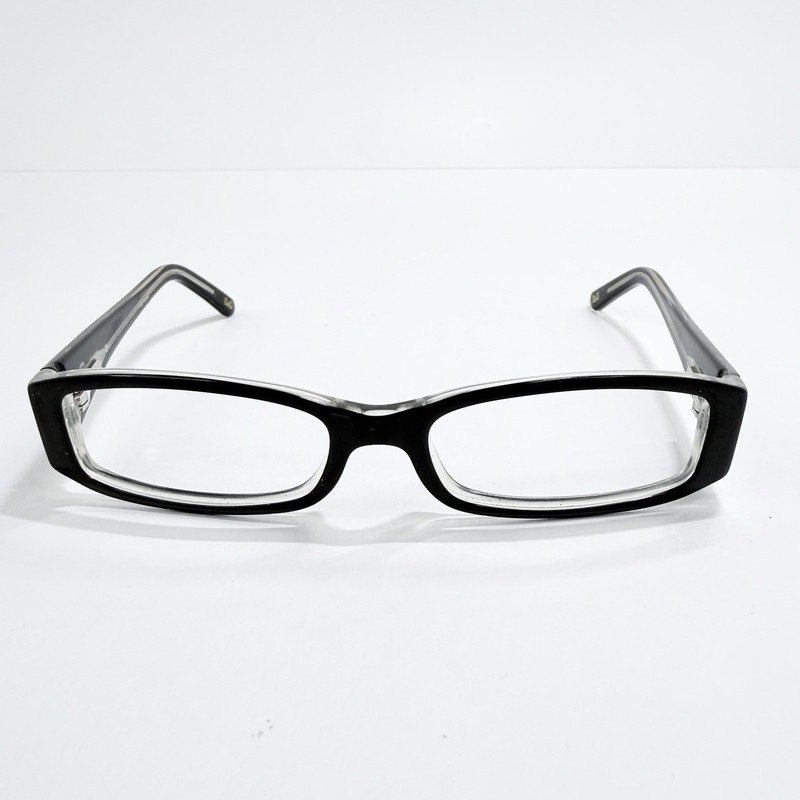 Dolce & Gabbana Eyeglasses Rectangular Lucite Black Clear DG1145 675 53 15 135