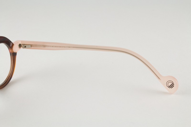 Rare Authentic Anne et Valentin LET'S DREAM 9A31 39mm Tortoise Brown Pink France gallery