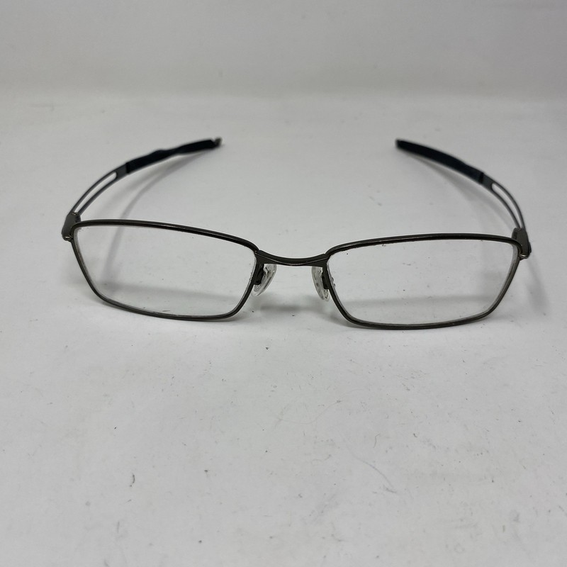 Oakley Coin Eyeglasses OX5071-0254 Pewter Metal Frames 54-18-140 IA83