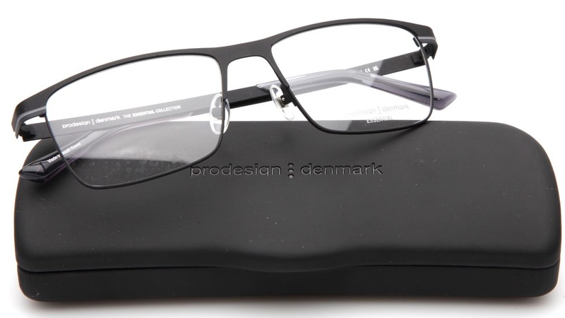 NEW PRODESIGN DENMARK DASH 3 c.6031 Black EYEGLASSES 57-17-150mm B38mm