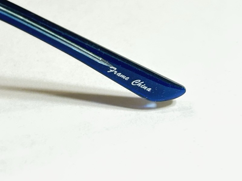 Limited Editions Corbin Blue Fade Eyeglass Frames 50-20-138 NOS gallery