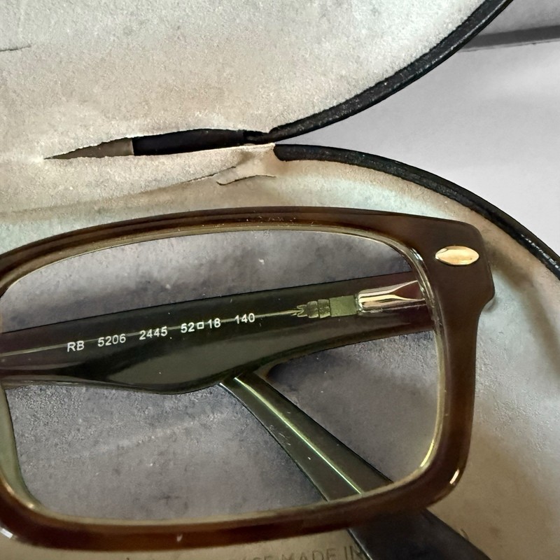 Ray-Ban Eyeglasses Frames w/Case RB 5207 2445 5218 140 gallery