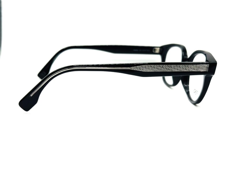 NEW ORIGINAL FENDI FE 50029I 001 Shiny Solid Black Women Eyeglasses 51mm 19 150 gallery