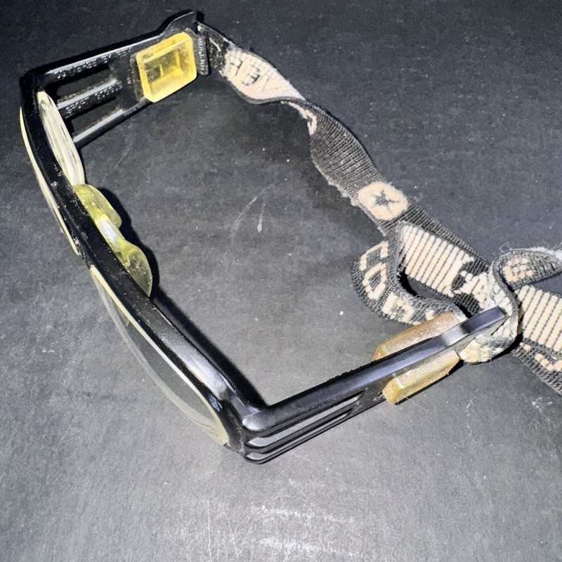 Vintage Converse by REM Sport Goggle XL Safety Glasses 1993 Hong Kong FOR PARTS gallery