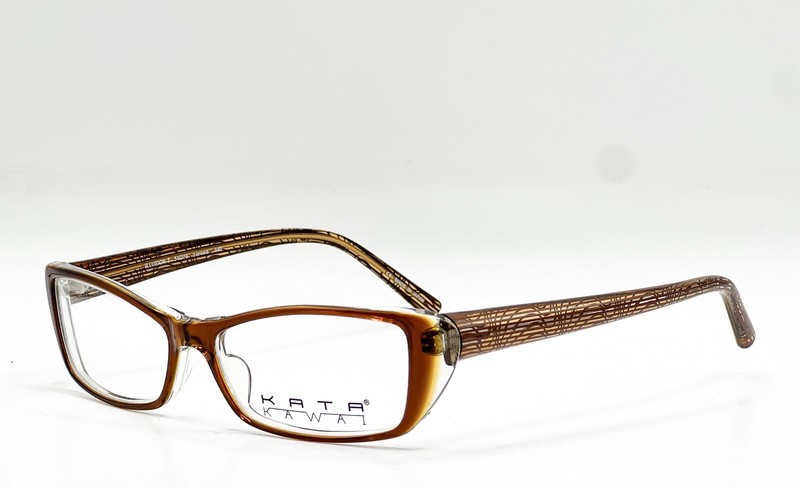 NEW KATA ILLUSION 1 SIENNA BROWN AUTHENTIC EYEGLASSES 51-14