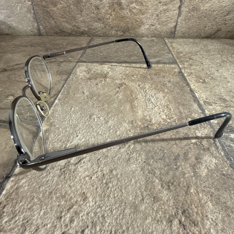Titmus BC104A Eyeglasses Safety Frame Gunmetal Flex Hinges 52-22-130-38mm G24 gallery