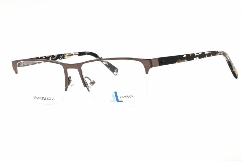 J. LANDON JL50009-009-57 Eyeglasses Frame Size 57mm 17mm 145mm GUNMETAL Men 889