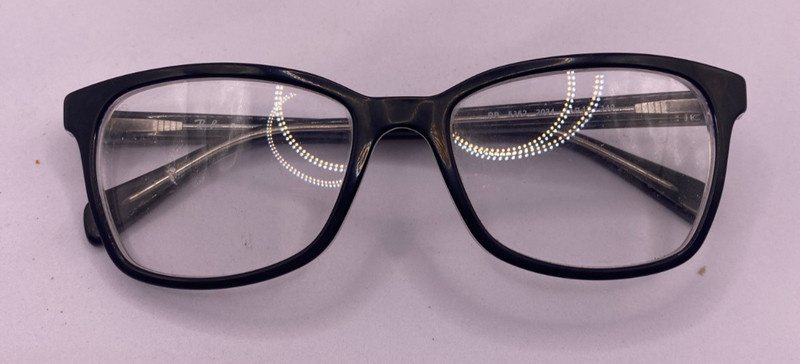 RAY BAN FRAMES ONLY EYEGLASSES RB5362 2034 BLACK 54-17-140