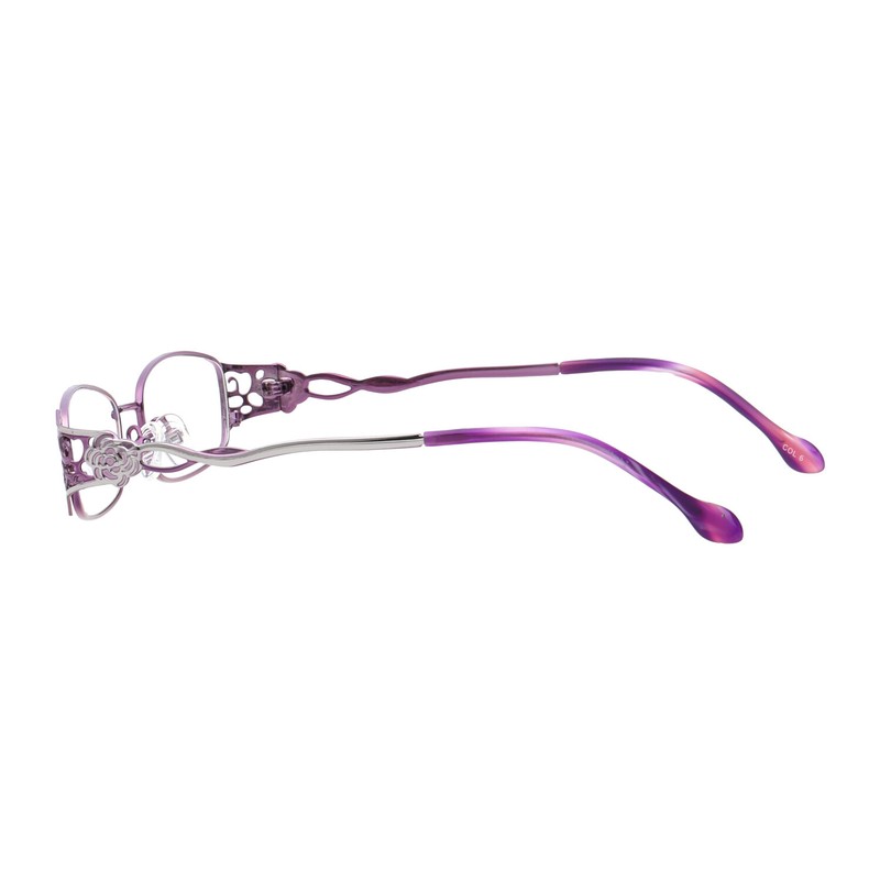 Designer Fashion Women Metal Full Rim Eyeglassses Frames Optical Eyewear RX Able gallery