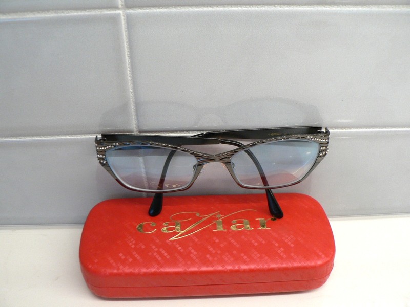 Caviar M1777 Women’s Eyeglasses C82 53 17 135 Made in Italy with Case