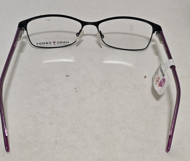 New Hard Candy HC22 Black Teal Blue Eyeglasses Frames 52-15-140 $68.00 gallery