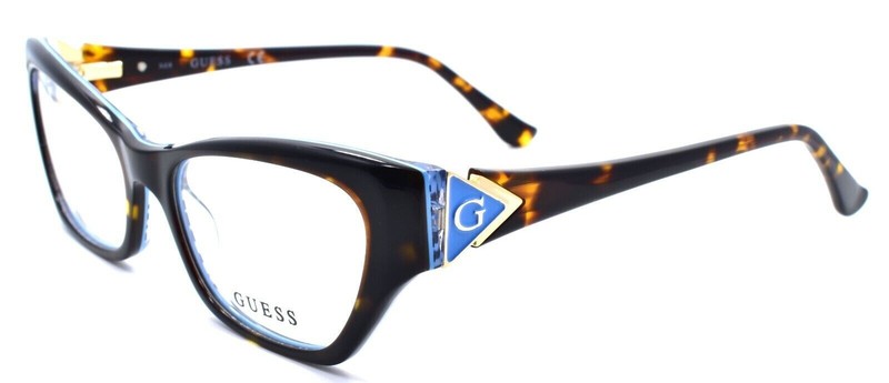 GUESS GU2747 052 Dark Havana Plastic Frame Clear Demo Lens Eyeglasses