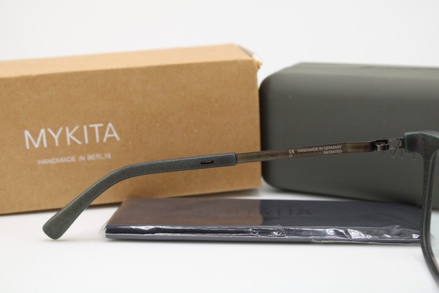NEW MYKITA MYLON HYBRID BARLEY COL 308 GREEN GUNMETAL AUTHENTIC EYEGLASSES 51-20 gallery