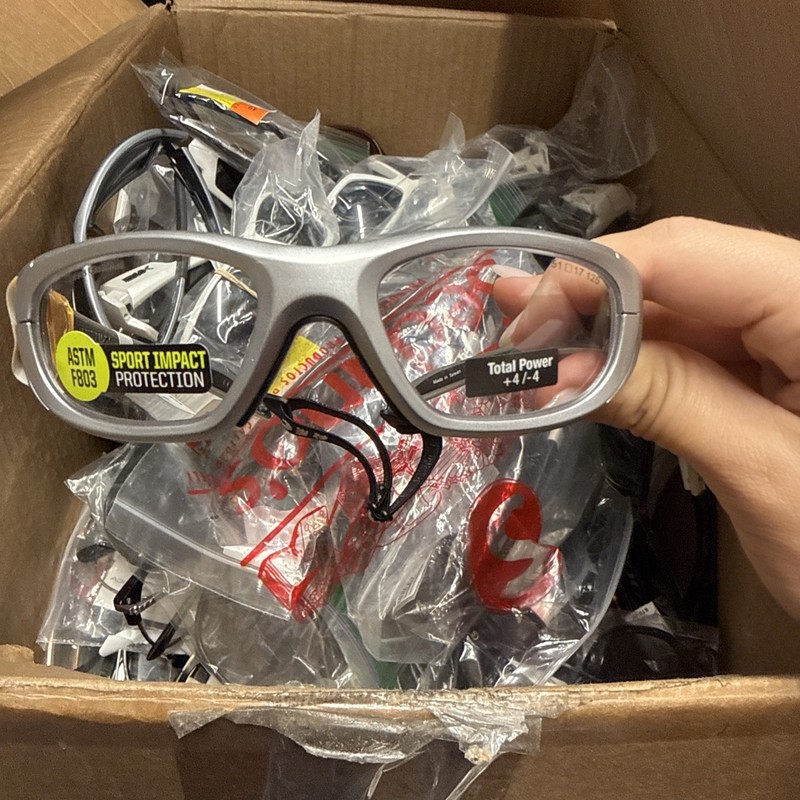 LIBERTY SPORT REC SPECS KIDS MAXX MX20 51-17-125 SILVER EYEGLASSES FQ10