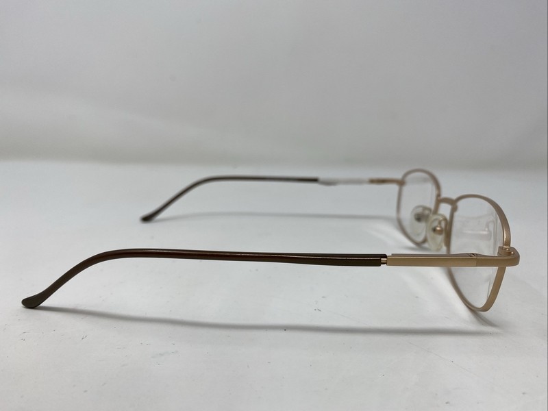 Via Roma VR510 MATTE GOLD 48-18-140 Metal Full Rim Eyeglasses Frame VO15 gallery