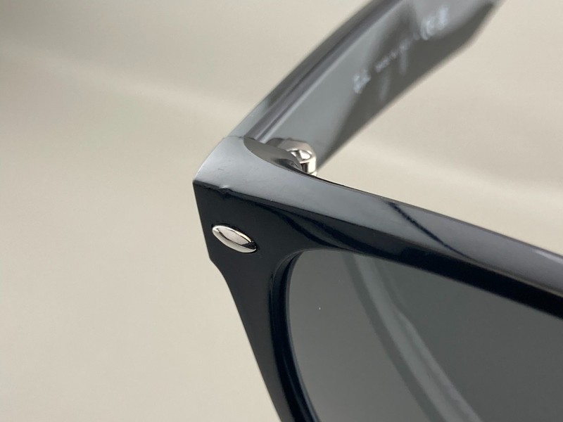 Ray Ban Sunglasses RB 2132 NEW WAYFARER 901 Black 52-18-145 3N Italy FRAMES ONLY gallery