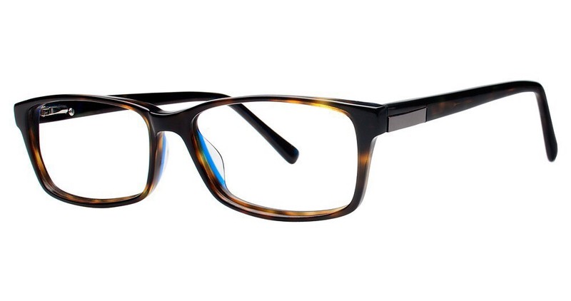 MODERN OPTICAL BMEC BIG TICKET MEN’S EYEGLASSES 56-16-145 TORT/BLUE W/ SOFT CASE