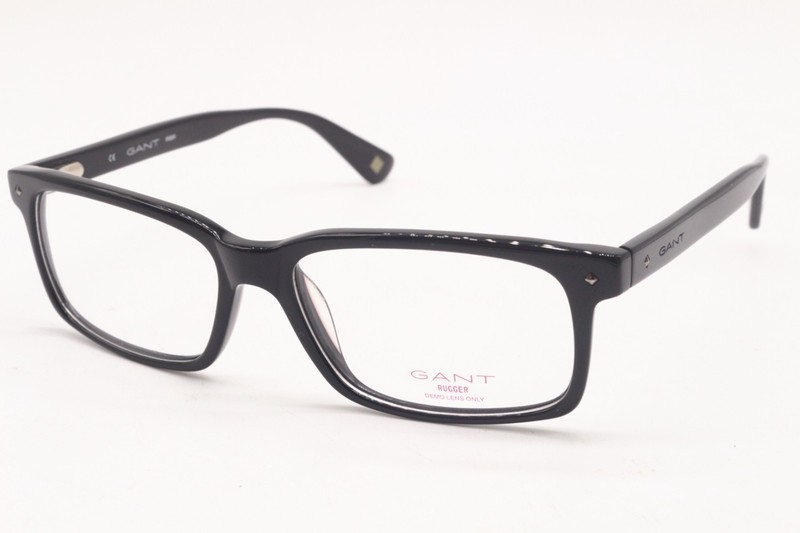 NEW GANT RUGGER GR LINDEN BLACK AUTHENTIC DESIGNER EYEGLASSES 54-16
