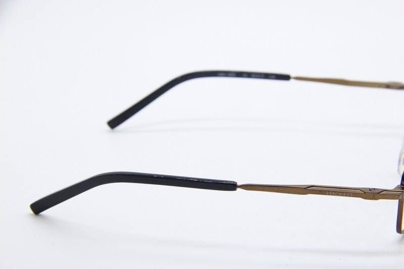 NEW HACKETT HEK 1069 10 BRONZE BLACK AUTHENTIC FRAMES EYEGLASSES 52-17 gallery
